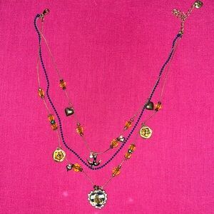 Layered nautical Betsey Johnson necklace